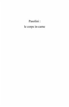 Cover Pasolini : le corps in-carne (eBook, PDF)