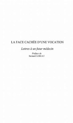 LA FACE CACHEE D'UNE VOCATION (eBook, PDF)
