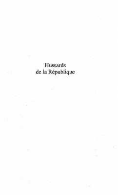 Cover Hussards de la republique (eBook, PDF)