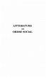 LITTERATURE ET ORDRE SOCIAL (eBook, PDF) - Bild 1