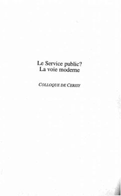 Le service public ? (eBook, PDF)