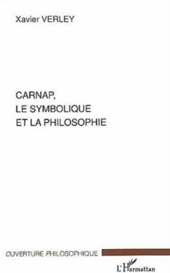 Cover Carnap le symbolique et la philosophie (eBook, PDF)