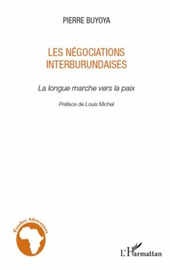 Cover Les negociations interburundaises - la l (eBook, ePUB)