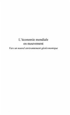Cover economie mondiale en mouvement (eBook, PDF)