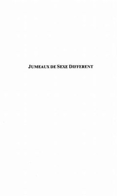 Jumeaux de sexe different (eBook, PDF) - Salvy Claire