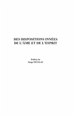 Cover Des dispositions innees de l'ame et de (eBook, PDF)