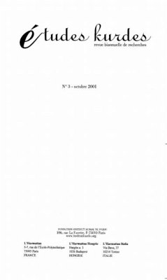 Cover Etudes kurdes no. 3 (eBook, PDF)