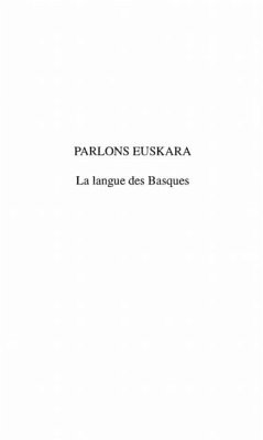 Cover Parlons euskara (eBook, PDF)