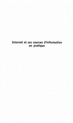 Internet et ses sources d'information en (eBook, PDF)