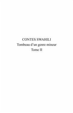 Contes Swahili (Tome 2) (eBook, PDF) Cover Contes Swahili (Tome 2) (eBook, PDF)