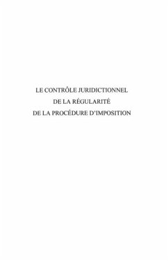 Cover Controle juridictionnel de la regularite de la procedure (eBook, PDF)