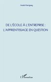 De l'ecole A l'entreprise : l'apprentissage en question (eBook, ePUB)