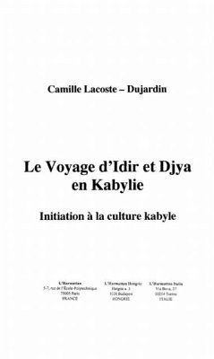 Voyage d'Idir et Djya en Kabylie (eBook, PDF) Voyage d'Idir et Djya en Kabylie (eBook, PDF)