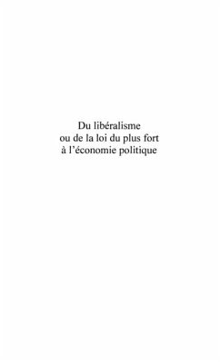 Du liberalisme ou de la loi duplus fort (eBook, PDF) Du liberalisme ou de la loi duplus fort (eBook, PDF)