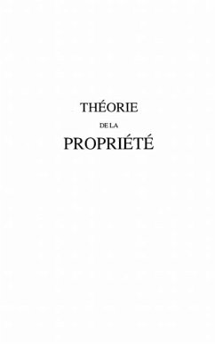 Theorie de la propriete (eBook, PDF)
