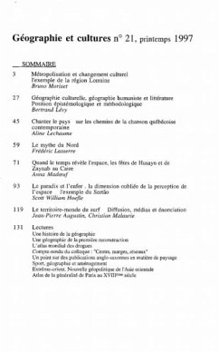 Geographie et cultures n(deg)21 (eBook, PDF)