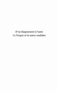 d'un elargissement a l'autre (eBook, PDF)