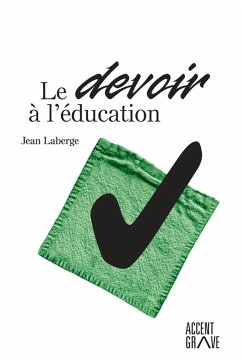 Cover Devoir a l'education Le (eBook, ePUB)