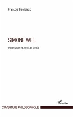Simone weil - introduction et choix de textes (eBook, ePUB) - Francois Heidsieck, Francois Heidsieck