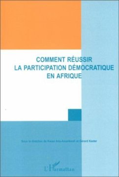 Cover COMMENT REUSSIR UNE PARTICIPATION DEMOCRATIQUE EN AFRIQUE (eBook, PDF)