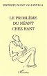 LE PROBLEME DU NEANT CHEZ KANT (eBook,... - Bild 1