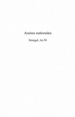 Assises nationales - senegal, an 50 - bilan et perspectives (eBook, PDF)