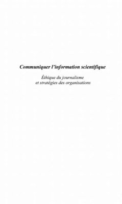 Cover Communiquer l'information scientifique (eBook, PDF)