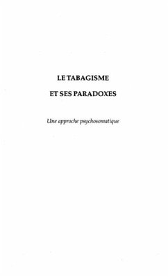 Cover Le Tabagisme et ses Paradoxes (eBook, PDF)