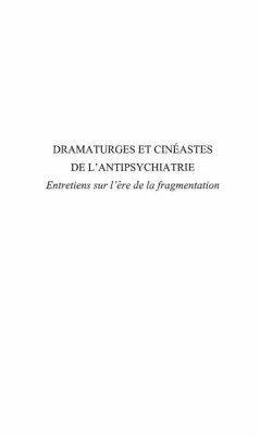 Cover Dramaturges et cineastes de l'antipsych (eBook, PDF)