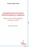 Dynamiques des politiques decentralisees au cameroun - analy (eBook, ePUB)