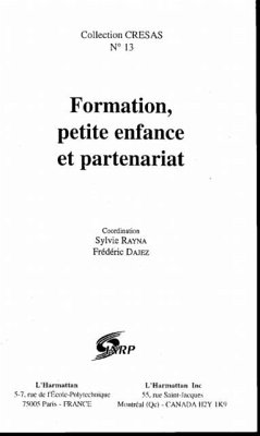 Cover FORMATION, PETITE ENFANCE ET PARTENARIAT (eBook, PDF)