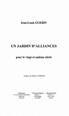 JARDIN D'ALLIANCES POUR LE XXIe SIECLE (eBook, PDF)