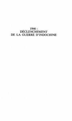 Cover 1946 : Declenchement de la guerre d'Indochine (eBook, PDF)