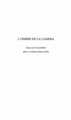 L'OMBRE DE LA CAMERA (eBook, PDF)