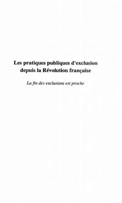 Cover Pratiques publiques d'exclusion depuis l (eBook, PDF)