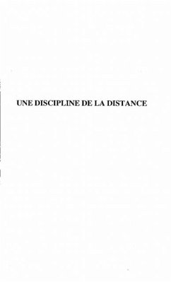 Une discipline de la distance (eBook, PDF)