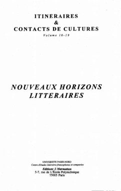 Cover Nouveaux horizons litteraires (n(deg)18-19) (eBook, PDF)