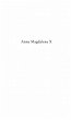 Anna magdalena x (eBook, PDF) - Bild 1
