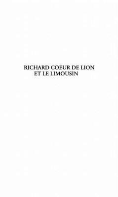 RICHARD C?'UR DE LION ET LE LIMOUSIN (eBook, PDF)