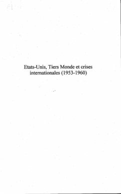 Cover Etats-unis tiers monde et crises interna (eBook, PDF)