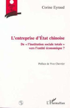 L'ENTREPRISE D'ETAT CHINOISE (eBook, PDF)