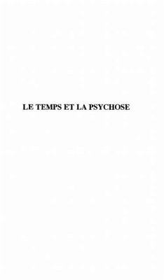 Cover Le Temps et la Psychose (eBook, PDF)