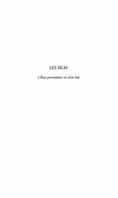 Cover Hlm les. l'etat providence vud'en bas. (eBook, PDF)