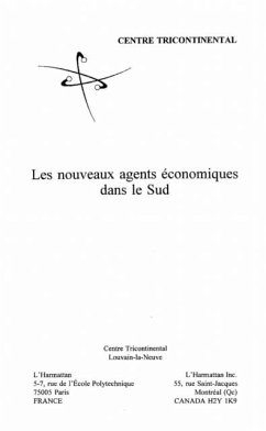 Cover LES NOUVEAUX AGENTS ECONOMIQUES DANS LE SUD (eBook, PDF)