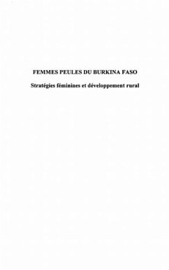 FEMMES PEULES DU BURKINA FASO (eBook, PDF)