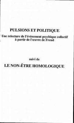 Pulsions et Politique (eBook, PDF)