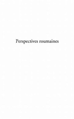 Perspectives roumaines (eBook, PDF)