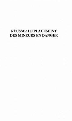 Reussir le placement des mineurs en danger (eBook, PDF)