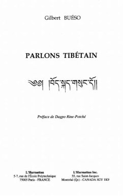 PARLONS TIBETAIN (eBook, PDF)