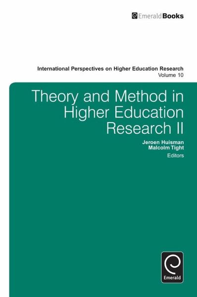Theory and Method in Higher Education Research II (eBook, ePUB) Theory and Method in Higher Education Research II (eBook, ePUB)